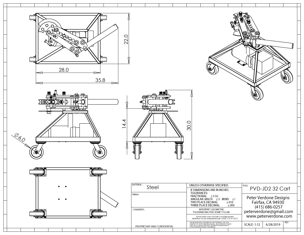 Stakesy's Petal Head Weld Up Stand Top & Bottom Plates For JD2 Model 32 Bender 